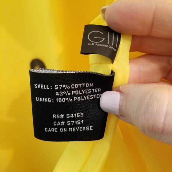 🌟SALE🌟Black Rivet Rain Jacket L No Belt Zip Up - Picture 8 of 8